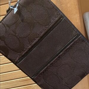 Coach Chocolate Brown Mini Bag